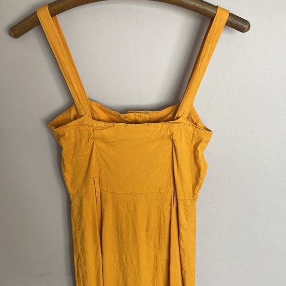 Forever 21 Mustard Stretch Jumper Dress - Picture 7 of 7